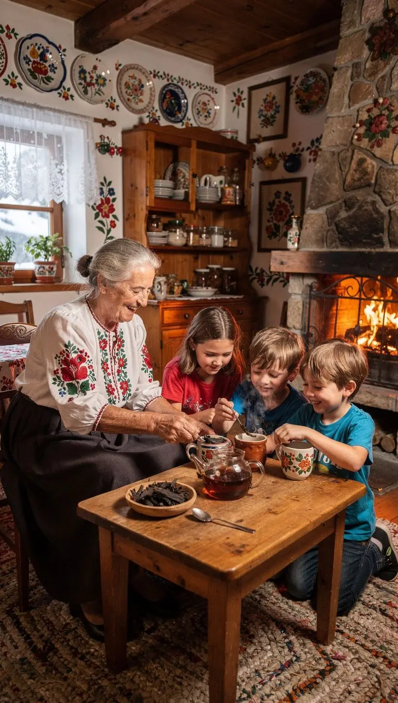 Édesgyökér gyökérdarabok, amelyek az ízletes tea alapját képezik.