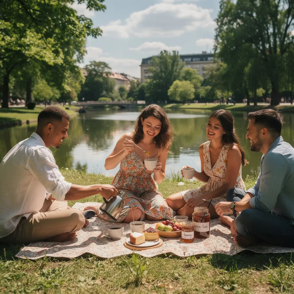 Gőzölgő csésze tea, gazdag édesgyökér és aníz ízvilágával.